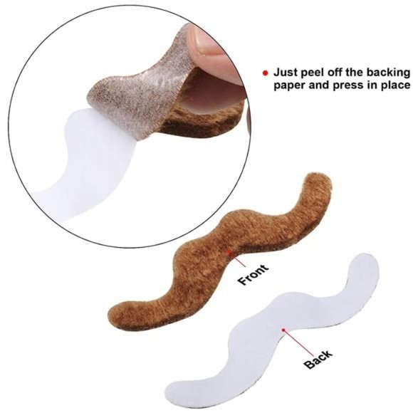 Hippie Afro Wig Disco Accessories Costume Set for Men Sunglasses Peace Sign - Picture 4 of 7